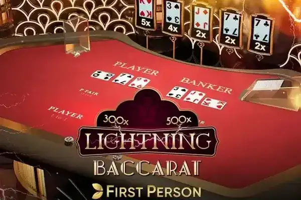 First Person Lightning Baccarat
